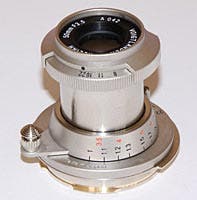 50mm f/3.5 Voigtlander Heliar
Lens for leica
