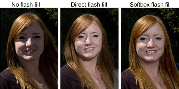 softbox portrait lighting comparison