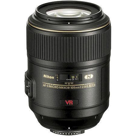 Nikon 105mm f/2.8G ED-IF AF-S VR Micro-Nikkor Autofocus Telephoto Lens