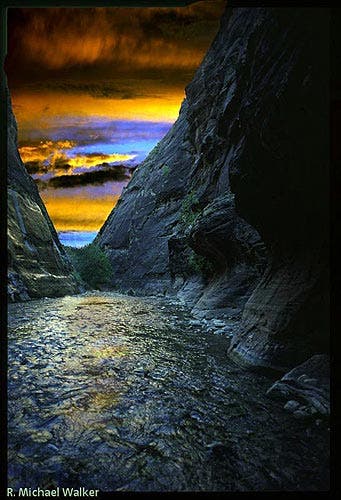 Grand Circle landscape photography Ilford Gallerie Prestige Gold Fiber Silk