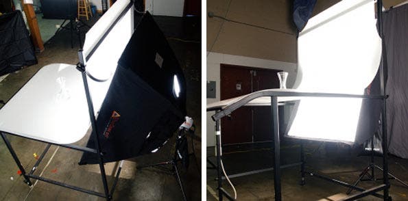 Lighting for High Key Glass