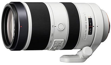 Sony 70-400mm f/4-5.6 G SSM II telephoto zoom