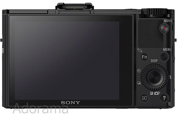 Sony DSC-RX100M2 back Sony DSC-RX100M2 back